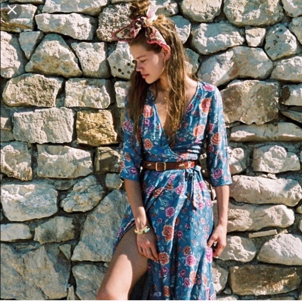Arnhem Portofino Maxi Dress in cielo